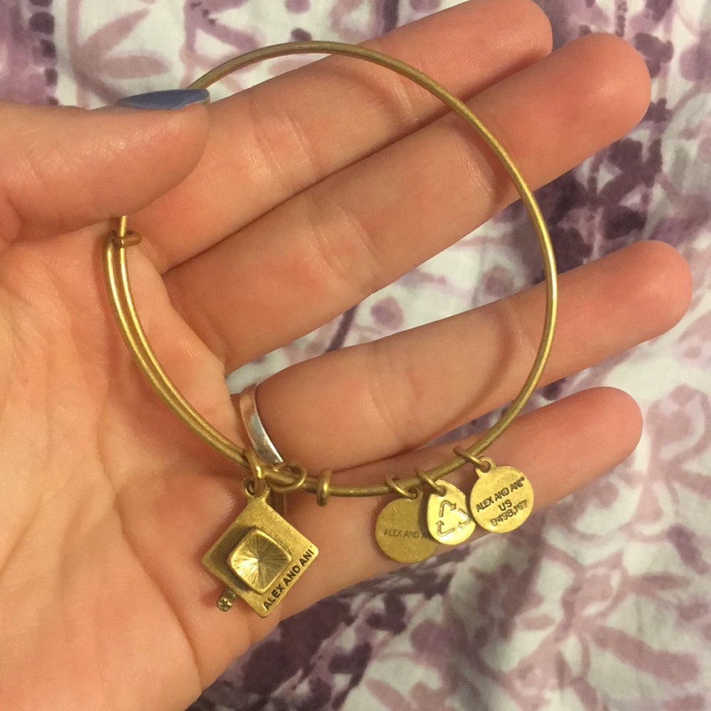 Alex & ani graduation bracelet